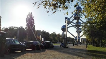 Atomium Brussel, Lightshow  2018