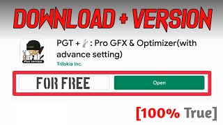 How to Download PGT+ Gfx tool for PUBG | For Free | 100% working screenshot 5