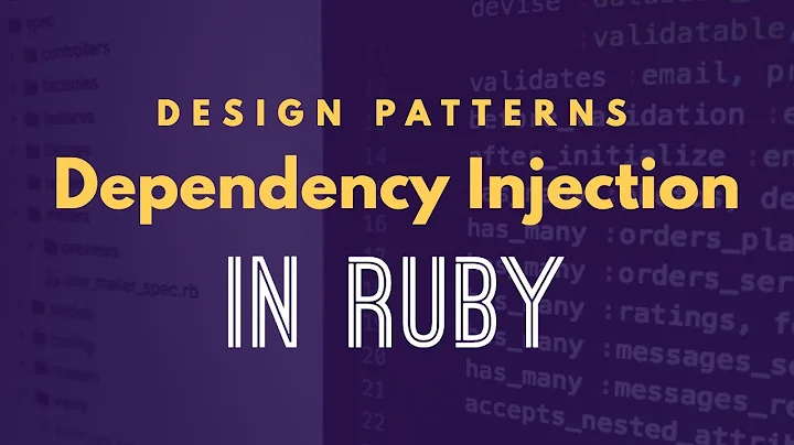 How to use Dependency Injection in Ruby