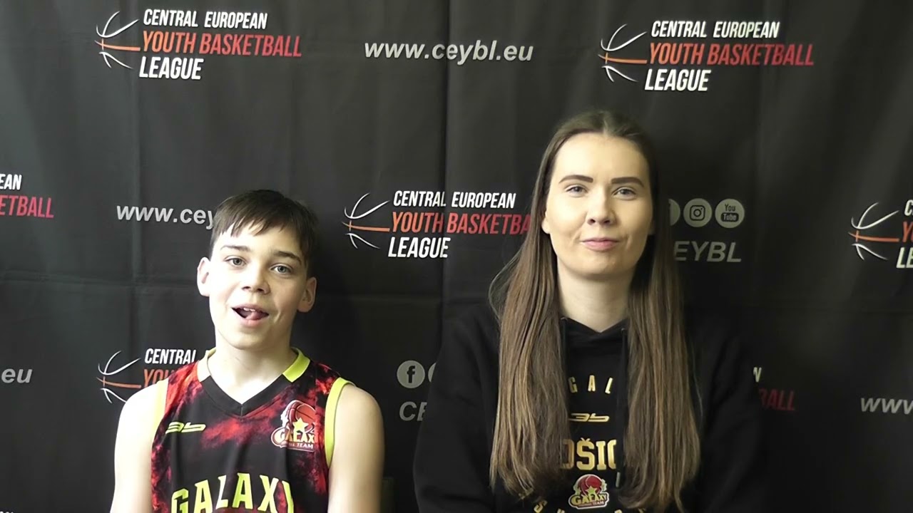 CEYBL U13, 1. 2. 2026, PRESS conference, BC Uzhhorod - ŠBK Galaxy Košice