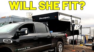 Fitting The Palomino SS1240 Truck Camper on the New Nissan