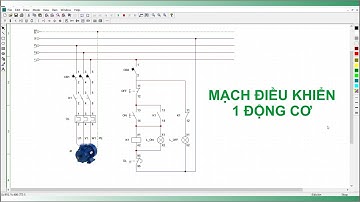01. Mạch điều khiển 1 động cơ || Học Trang bị điện với CADe-SIMU