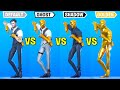 Default vs Ghost vs Shadow vs Gold - Fortnite Dance Battle!