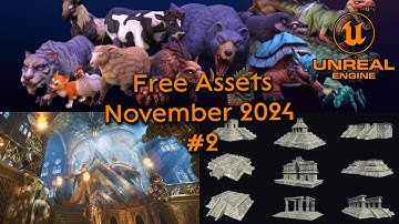 Unreal Engine free assets November 2024 Part 2