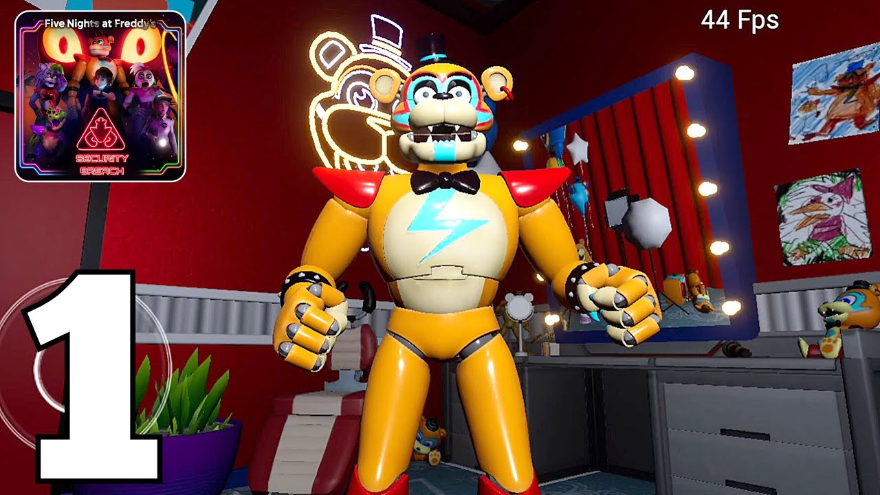 FNaF Security Breach Mobile | Unofficial Gameplay - YouTube