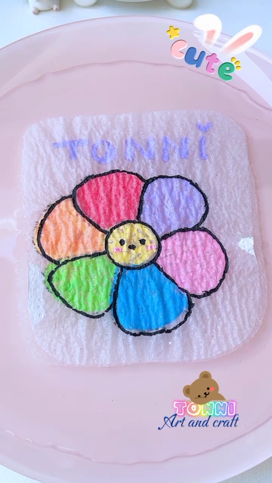 Try it ?? #shorts #tonniartandcraft #art #love #craft #diy