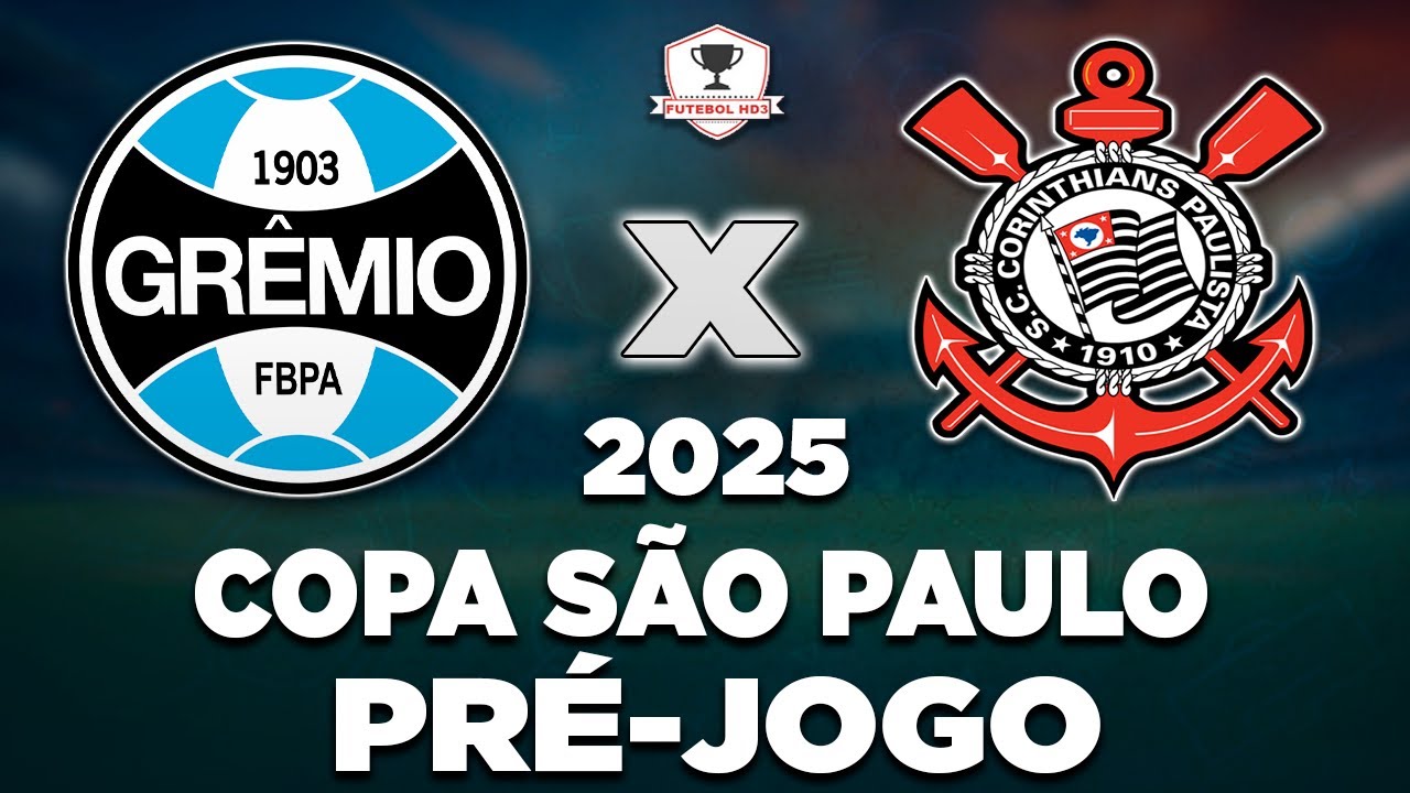 GRÊMIO 0 x 1 CORINTHIANS AO VIVO | COPINHA 2025 | SEMIFINAL | NARRAÇÃO ...