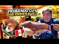 ESTO REALMENTE SE COME EN PERU 😨*Cuy al horno*  🐹
