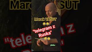 Marek VAŠUT : Telegram z Ruska 😂🤣😂 #vtip #vtipy #indianfanda #funny #shorts