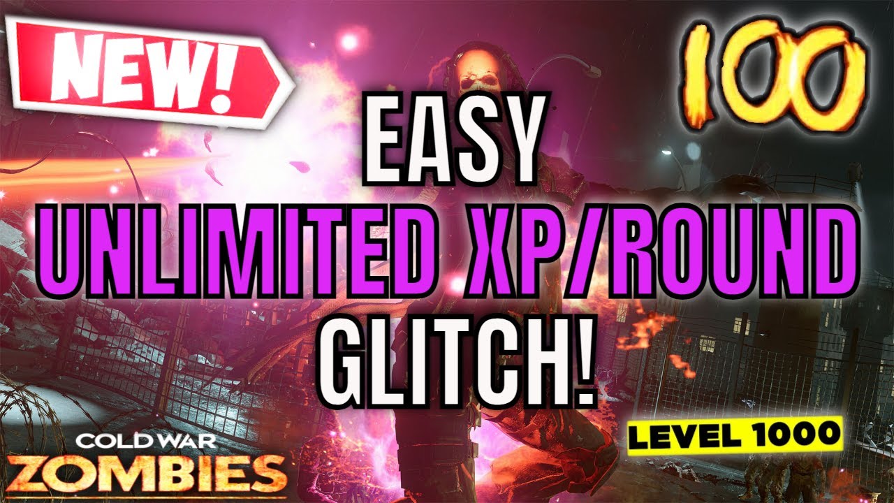 *NEW* EASY UNLIMITED XP/ROUND GLITCH! Level Up Fast In Cold War Zombies! Season 6 Cold War Glitches