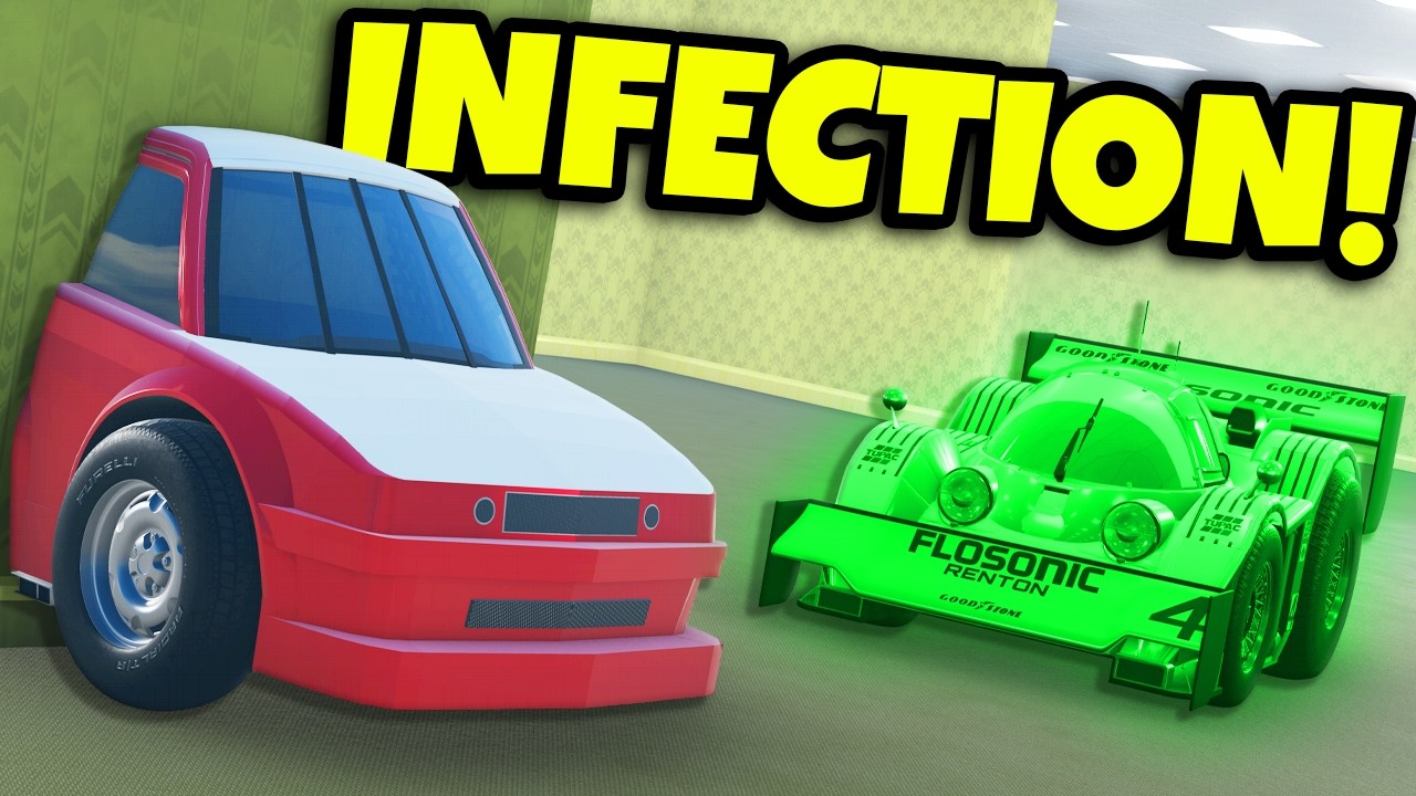 INFECTION Car Hide and Seek in The Backrooms in BeamNG Drive! - YouTube