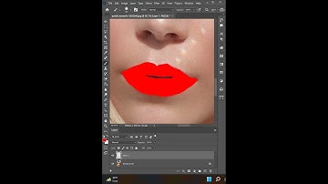 Create Highly Realistic Lipstick in Photoshop #photoshop #trending #shorts