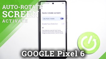 How to Turn Off Auto Rotate Screen on GOOGLE Pixel 6 – Deactivate Screen Rotation