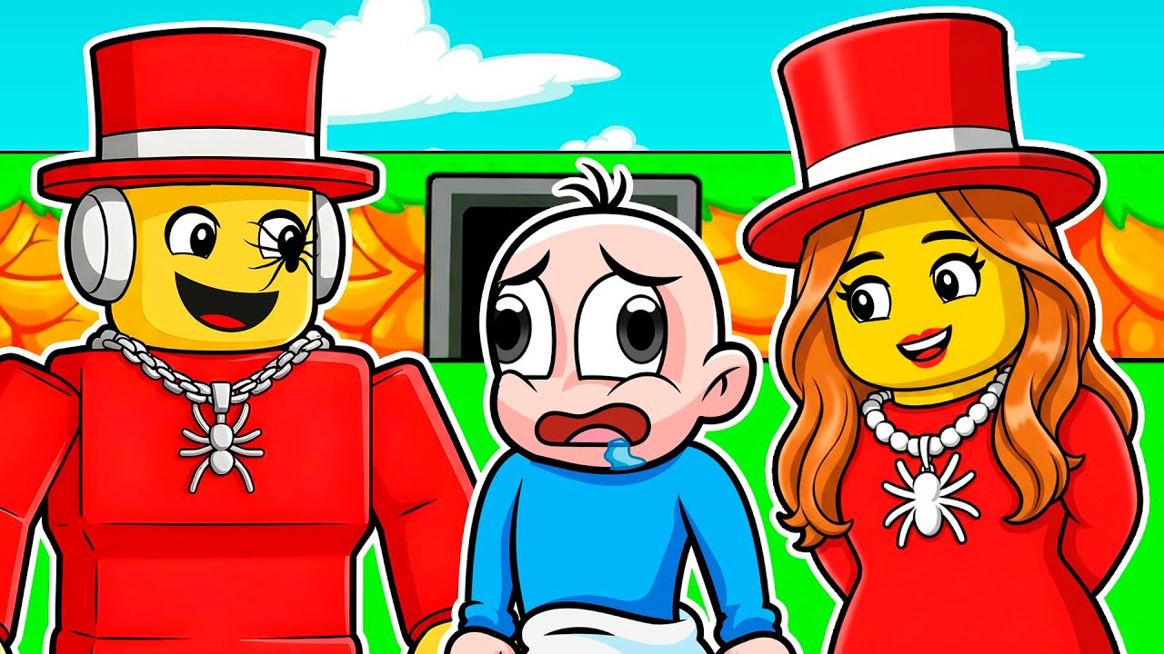 ADOPTADO POR EL DUEÑO DE STEAL A BRAINROT 😱 BEBÉ NOOB en MINECRAFT