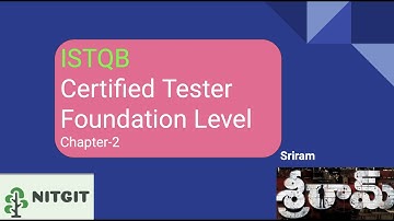 ISTQB - Certified Tester Foundation Level - Chapter 2