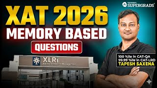XAT 2026 Live Detailed Paper Analysis &amp; Memory-Based Question Solutions | XAT 2026 Exam Analysis