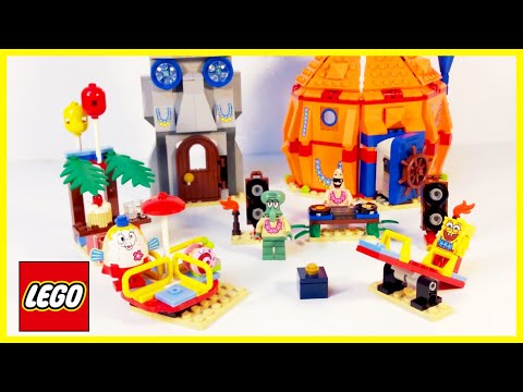 LEGO Spongebob Squarepants 3818 Bikini Bottom Undersea Party Review