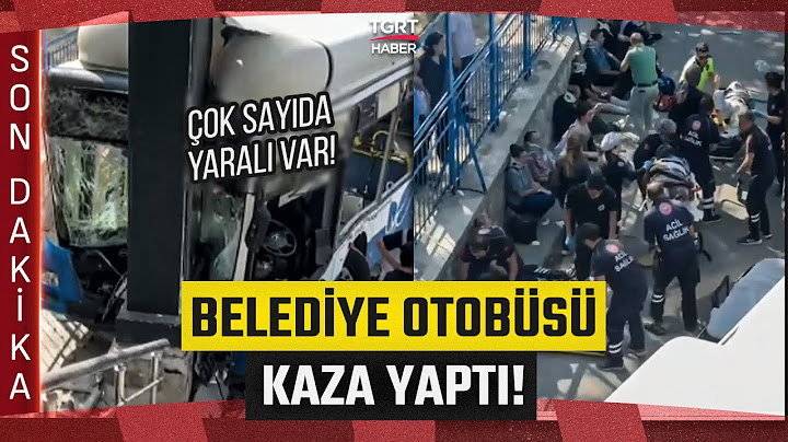 #SONDAKİKA | Ankara'da Belediye Otobüsü Kaza Yaptı! Çok Sayıda Yaralı Var - TGRT Haber