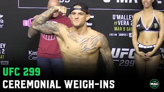 UFC 299 Ceremonial Weigh-Ins