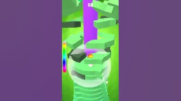 Drop Stack Ball - [Level 5] - #dropstackball #ball #drop #androidgames #iosgames #gameplay