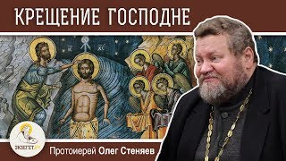 Крещение Господне. Богоявление. Протоиерей Олег Стеняев. Толкование Библии. Толкование Нового Завета