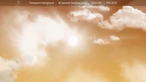 Cloud Journey with Sun Light Burst - Side View | Motion Graphics - Envato elements