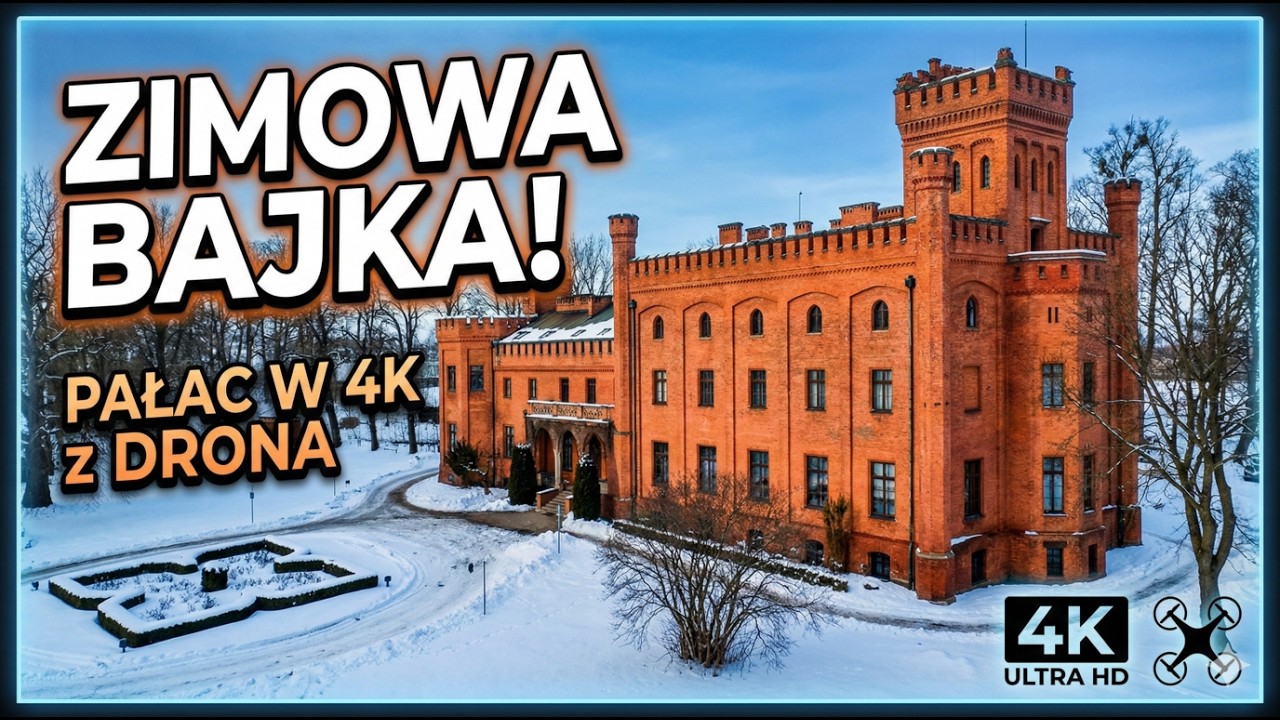 Cuda polskiego wybrzeża. Zimowe Rzucewo, Zatoka Pucka skuta lodem. Luty 2026. 4K DJI Drone