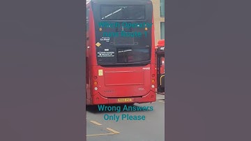 Which Operator runs Route 1 Wrong Answers Only
