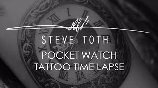 Pocket Watch Tattoo Time Lapse - Steve Toth
