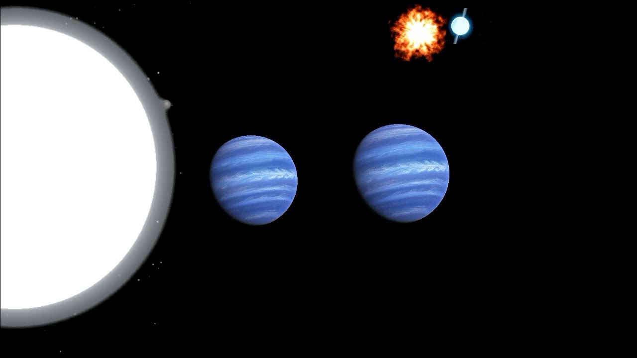 timeline of an A type star!