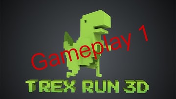 Elgoog 3D Google Dinosaur gameplay #elgoog #dinosaurgame #gaming #gameplay