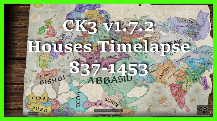 Crusader Kings 3: v1.7.2 Houses Timelapse 837-1453: Abbasid supremacy?