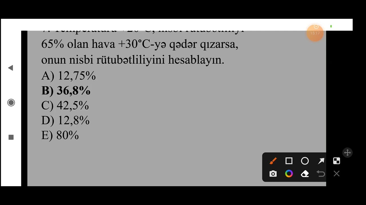 Su buxarı məsələləri - YENI
