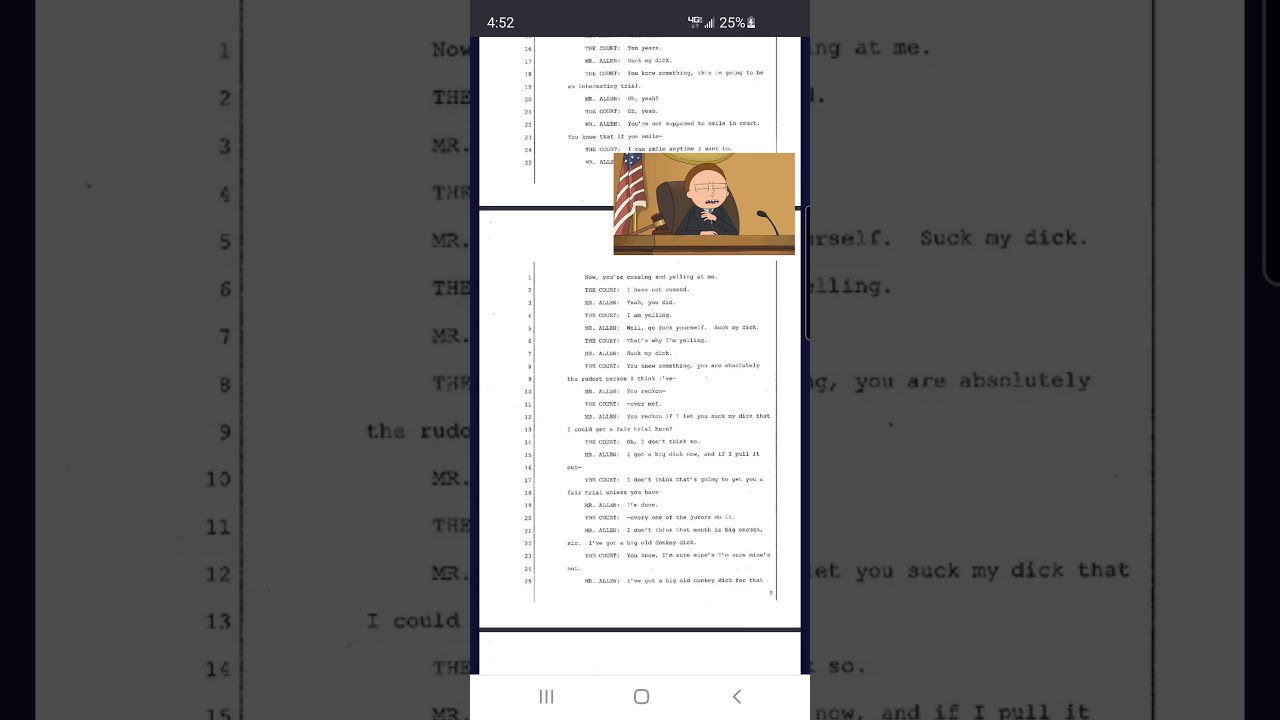 Judge Morty w/Transcript