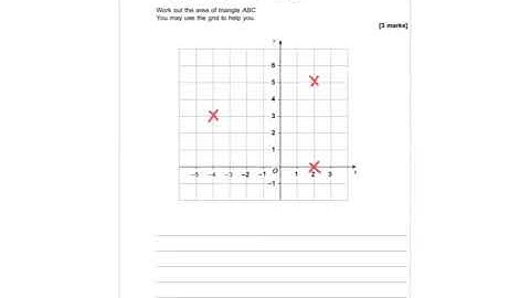 AQA Further Maths Level 2 Certificate 2016 Paper 2 - Q1 - Coordinates