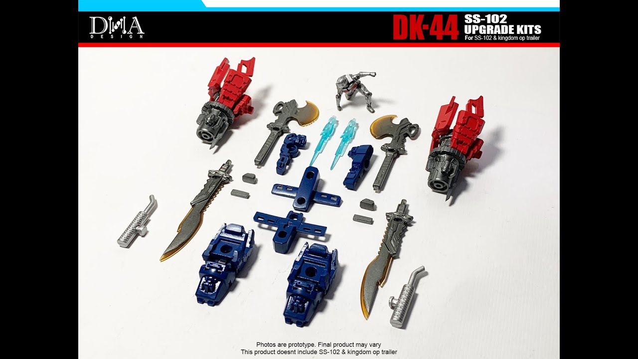 DNA Design DK-44 Upgrade Kit for SS-102 ROTB Optimus Prime