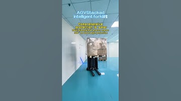 AGV/AMR unmanned handling forklift  #agv #robot #amr