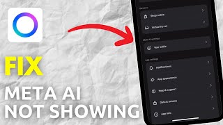 How to FIX Meta AI Option If It’s Not Showing on iPhone (EASY!)