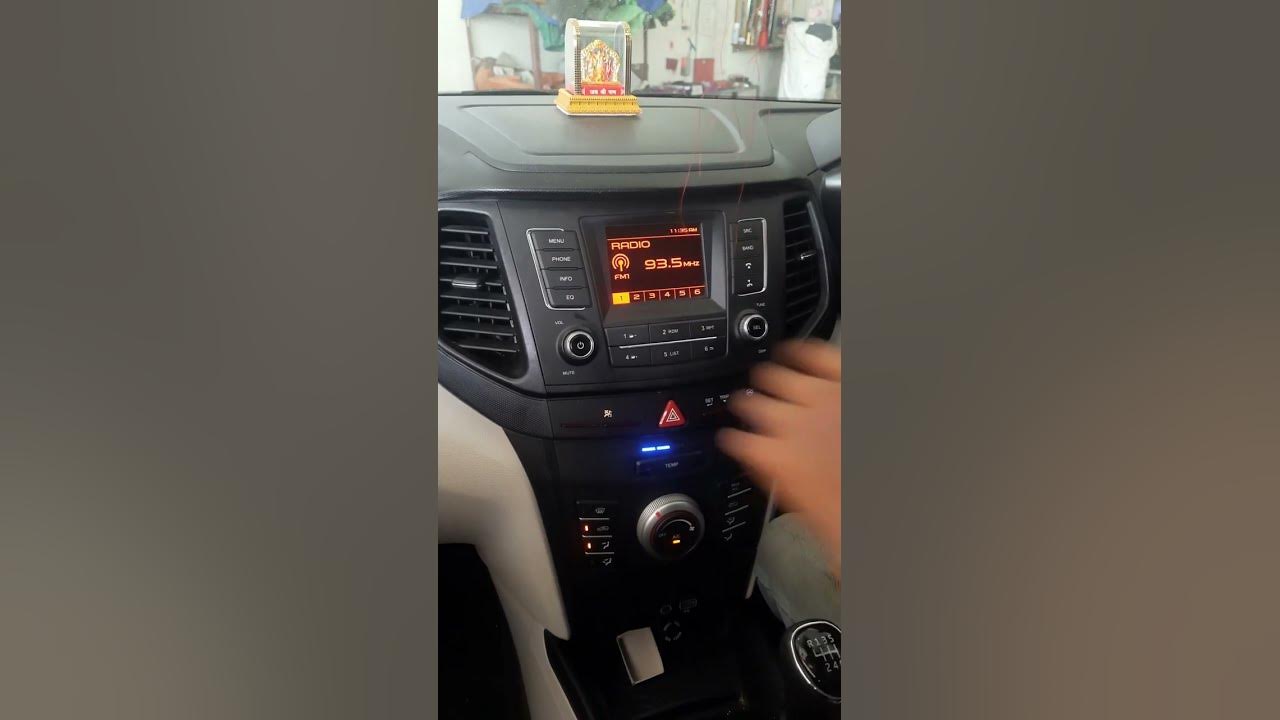 How to connect bluetooth in mahindra XUV 300 in hindi bluetooth YouTube