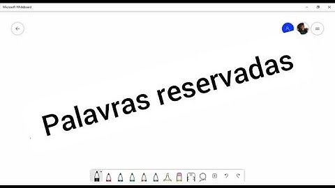 Programação com Python - Palavras reservadas