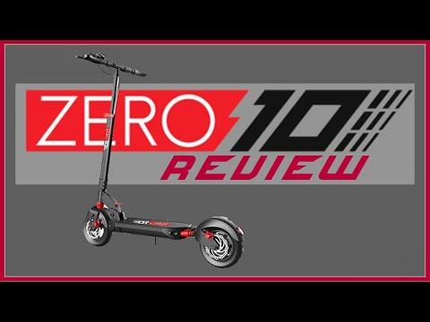 Zero 10 Review - Electric Scooter Zero 10 Big Guy Review