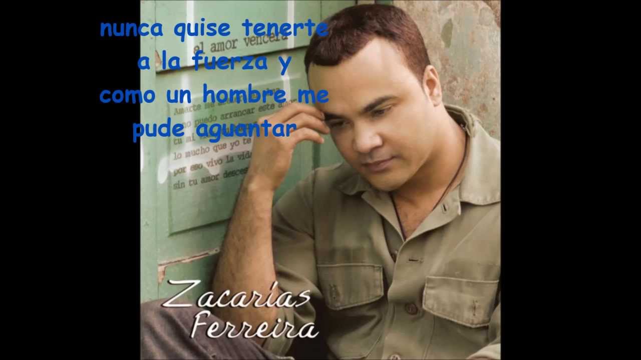 Zacarías Ferreíra Dime Que Falto