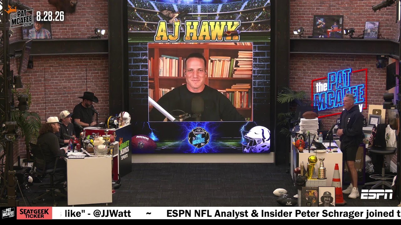 The Pat McAfee Show Live | Friday August 28th 2026