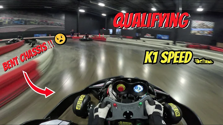 K1 Speed Karting- April League Qualifying (BENT CHASSIS) ‼️😧
