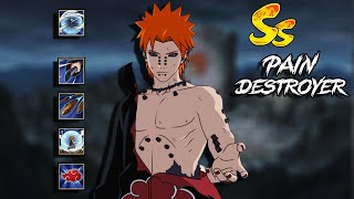 Naruto Online Mobile - Pain Konoha Destroyer Gameplay