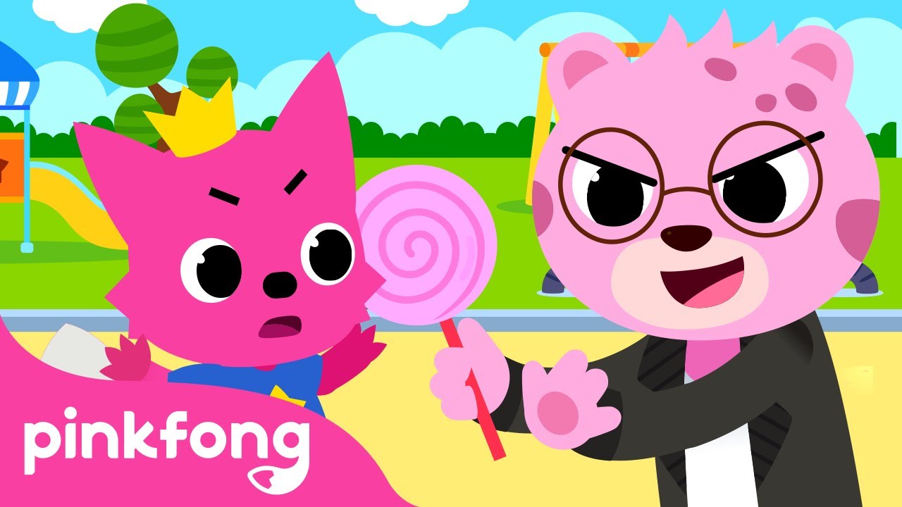 ¡No iré contigo!😡 Que tienes que hacer cuando un desconocido te habla |Pinkfong Canciones Infantiles