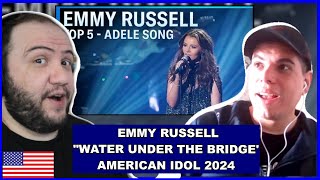 Emmy Russell Performs &quot;Water Under the Bridge&#39; - American Idol 2024 | TEACHER PAUL REACTS USA