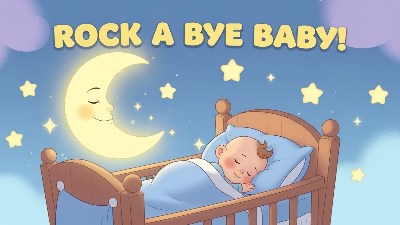 Rock a Bye Baby 🎶 | Lullabies & Nursery Rhymes for Kids - YouTube