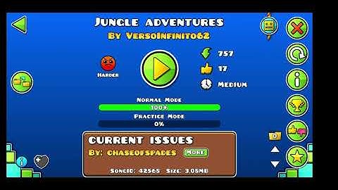 Jungle adventures by VersoInfinito62 | Geometry Dash | Check desc | for @tuv