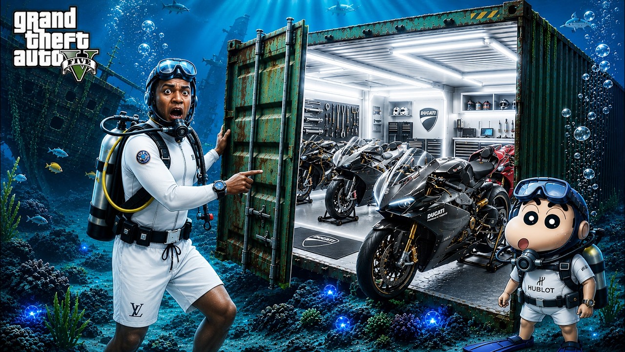 Franklin Found Secret Most Expensive Supercar Containers in GTA 5 😱